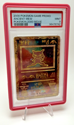 ANCIENT MEW PSA 9 Pokemon 2000 Movie Promo Holo TCG Vintage w/ GradedGuard case - Image 4