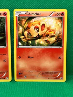 Pokemon Tcg Infernape 17/135 Monferno 16/135 & Chimchar 15/135 Plasma Non Holo - Image 4