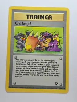 CHALLENGE! 74/82 UNCOMMON TEAM ROCKET UNLIMITED LP POKEMON - Image 1