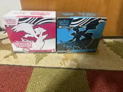 Pokemon Black Bolt and White Flare Elite Trainer Box ETB New & Sealed - Image 1