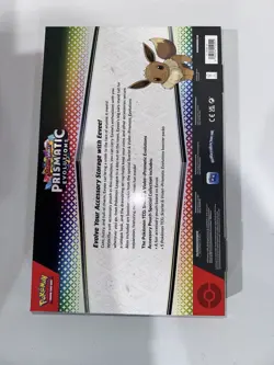 Pokemon TCG Prismatic Evolutions Accessory Pouch Special Collection Sealed - Image 2