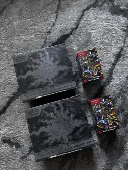 Pokemon Pitch Black Pokemon Center ETB 2x and Booster Bundle 2x - Image 1