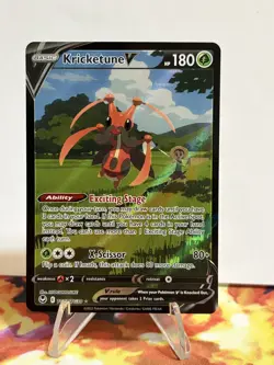 Pokemon TCG Kricketune V TG12/TG30 Swsh12: Sword & Shield - Image 1