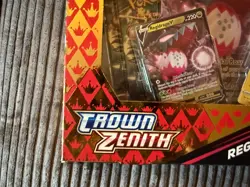 Pokemon TCG Sword & Shield Crown Zenith Regidrago V Collection Sealed Box - Image 2