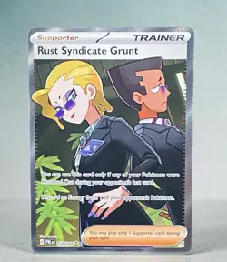 Pokemon Rust Syndicate Grunt #112/084: ME Pitch Black (Read Description) 🔥 - Image 1