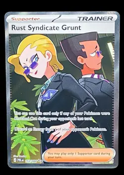 Pokemon Rust Syndicate Grunt #112/084: ME Pitch Black (Read Description) 🔥 - Image 2