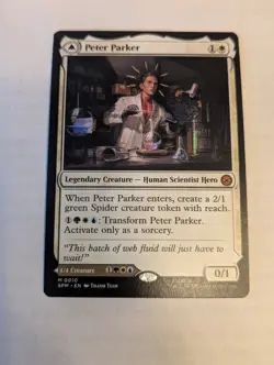 Peter Parker Amazing Spider-Man - MTG - Marvel, Regular, NM - Image 1