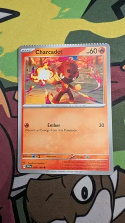 Pokemon Charcadet 039/198 Crimp Error Scarlet & Violet - Image 1