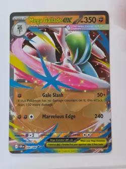 MEGA GALLADE EX 048/086 DOUBLE RARE CHAOS RISING HOLO NM/M POKEMON - Image 1