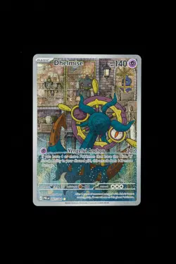 Pokemon TCG Dhelmise Illustration Rare # 091/084 Pitch Black NM - Image 1