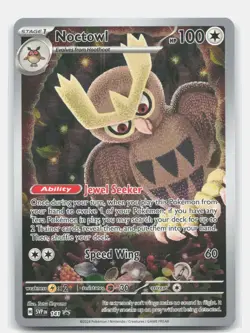 Noctowl 141 Holo P Scarlet & Violet Promo Pokemon Lightly Played - Image 1