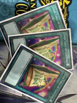 Yugioh! 3X Toon Table of Contents (SR) STP1-EN012 Speed Duel Super Rare Mint NM - Image 2