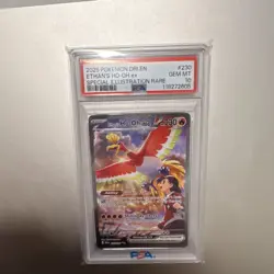 Pokemon Ethan's Ho-Oh ex 230/182 Destined Rivals Illustration Rare Holo PSA 10 … - Image 1