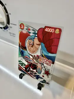 Franky Round 1 Promo One Piece Card ENGLISH MINT - Image 2