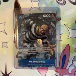 IN HAND! Mr.3 (Galdino) Alt Art OP16-056 One Piece Time of Battle ENGLISH - Image 1