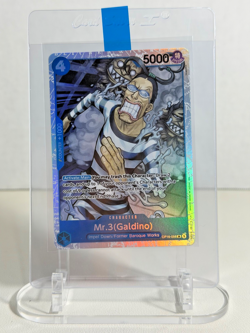 Mr. 3 (Galdino) SR OP16-056 the Time of Battle ENG One Piece Super Rare TCG - Image 1