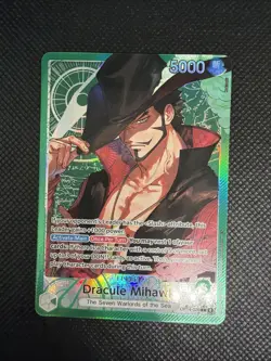 Dracule Mihawk (OP14-020) (Alt Art) - The Azure Sea's Seven (OP14) NM - Image 1