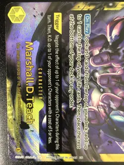 Marshall D. Teach OP16-119 One Piece Secret Rare (SEC) - The Time of Battle - Image 4