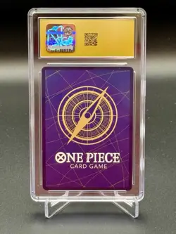 One Piece Nami OP01-016 2022 PC 25th Rare Manga Alt Art CGC 10 Pristine - Image 2