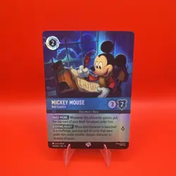 Disney Lorcana Winterspell - Mickey Mouse Bob Cratchit Epic Foil #219/204 - Image 1