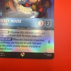 Disney Lorcana Winterspell - Mickey Mouse Bob Cratchit Epic Foil #219/204 - Image 5