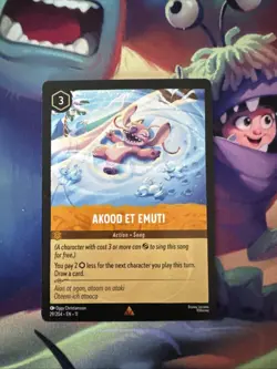 Akood Et Emuti Winterspell 29/204 Nonfoil Disney Lorcana TCG - Image 1