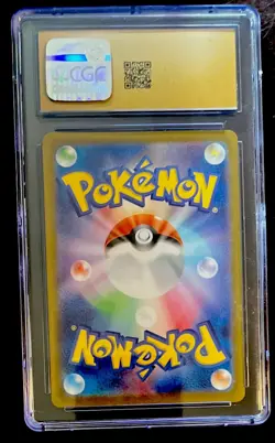 CGC 10 PRISTINE Meditite 111/102 AR Art Rare Stellar Miracle sv7 Pokemon Card - Image 2