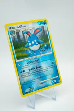 Pokemon TCG: Azumarill 18/130 (2007) Diamond & Pearl • Rare Reverse Holo Card - Image 4