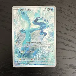 Articuno Pokemon TCG Journey Together Illustration Rare Card 161/159 - Image 1