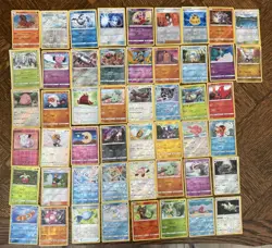 Lot Of 50 Pokemon Cards- All Reverse Holos / Holos - Image 1