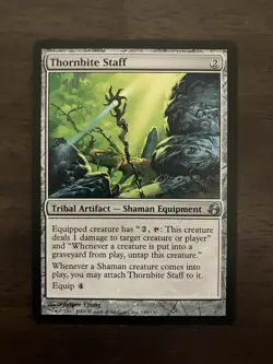 Thornbite Staff ✨ Morningtide ✨ Magic the Gathering - Image 1