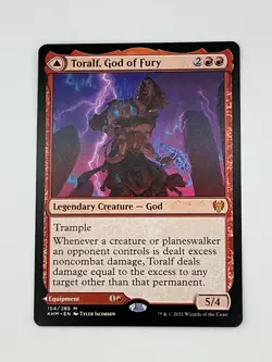 Toralf, God of Fury Kaldheim 154/285 Mythic Rare Regular NM MJB - Image 1