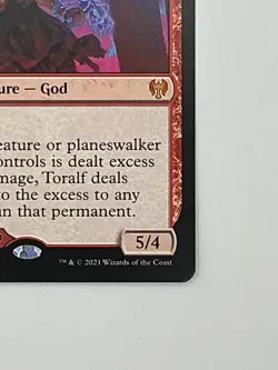 Toralf, God of Fury Kaldheim 154/285 Mythic Rare Regular NM MJB - Image 4