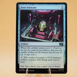 Iron Suitcase | 750 | Foil | U | Commander: Marvel Super Heroes | MTG - Image 1
