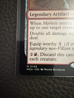 Mjolnir, Hammer of Thor - Marvel Super Heroes Regular MTG - Image 2