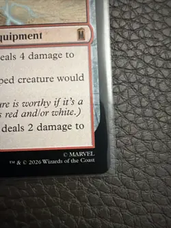 Mjolnir, Hammer of Thor - Marvel Super Heroes Regular MTG - Image 3