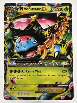 Pokemon TCG Mega Venusaur EX 2/146 XY Base Set - Image 1