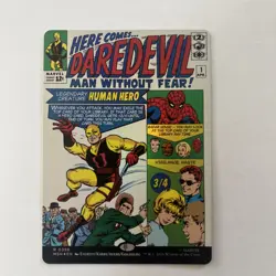 Magic The Gathering Marvel Superheroes – Daredevil Comic Cover Foil (Near Mint) - Image 1