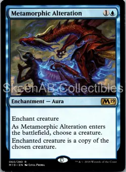 MTG SkeenAB Metamorphic Alteration Core Set 2019 NM - Image 1
