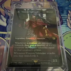 Vincent Valentine (borderless) FOIL FF MTG - Image 1