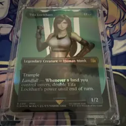 Tifa Lockhart (borderless) FOIL FF MTG - Image 1