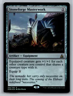 Oath of the Gatewatch #166 Stoneforge Masterwork *M6 - Image 1
