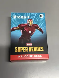 MAGIC MARVEL SUPERHEROES WELCOME DECK IRON MAN - Image 1