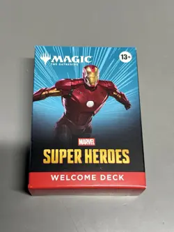 MAGIC MARVEL SUPERHEROES WELCOME DECK IRON MAN - Image 4