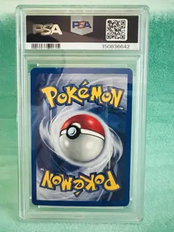 2000 POKEMON GYM HEROES 1ST EDITION #17 LT. SURGE-HOLO PSA 7 - Image 2