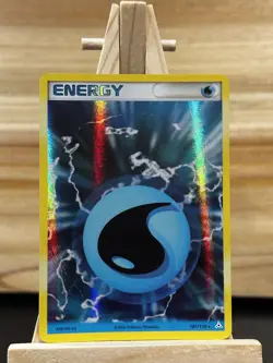 Pokemon Holon Phantoms Holo Rare Water Energy #107/110 Moderately played - Image 1