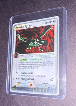 Nintendo Aerodactyl ex 94/100 EX Sandstorm Holo 2003 English 100 HP - Image 1