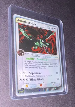 Nintendo Aerodactyl ex 94/100 EX Sandstorm Holo 2003 English 100 HP - Image 2