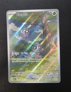 Pokemon TCG Tangela 178/165 SV: Scarlet & Violet 151 Illus Rare Holo Eng - Image 1