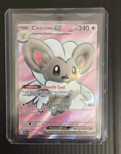 Cinccino EX 105/086 - Ultra Rare Holo - Chaos Rising - N/M - Pokemon TCG - Image 1